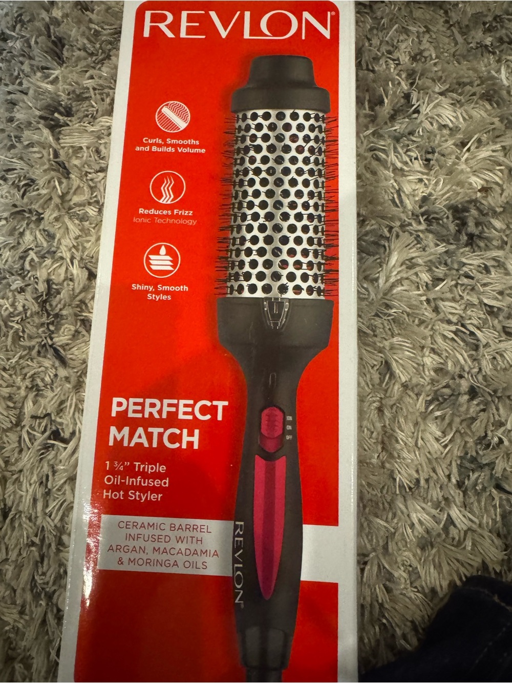 Revlon Perfect Match Hot Styler - Black & Pink